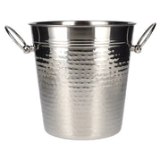 APS wine and champagne cooler stainless steel hammer blow design 4l