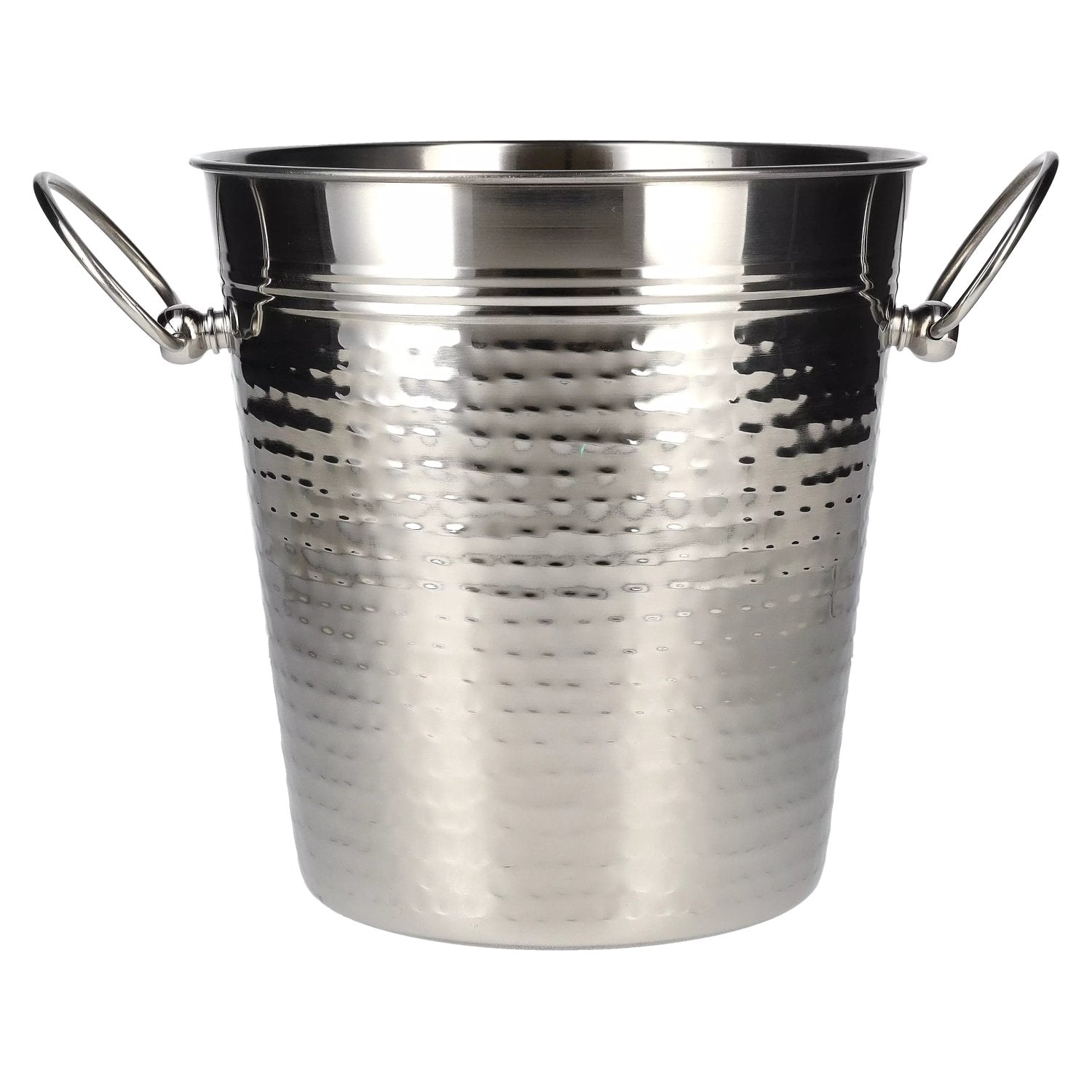APS wine and champagne cooler stainless steel hammer blow design 4l