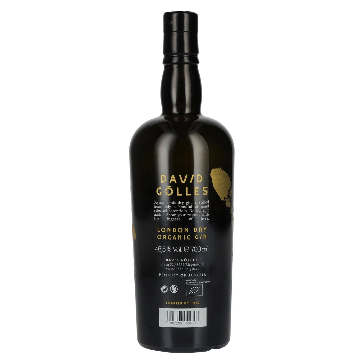 Hands on Gin Small Batch 46,5% vol. 0,7 l
