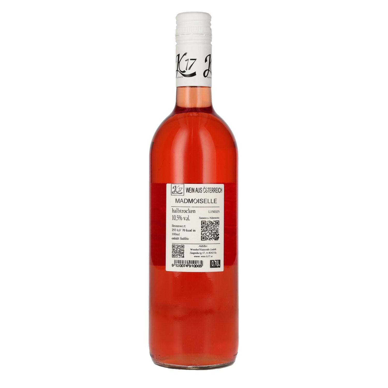 K17 Kainrath MADEMOISELLE 10,5% Vol. 0,75l