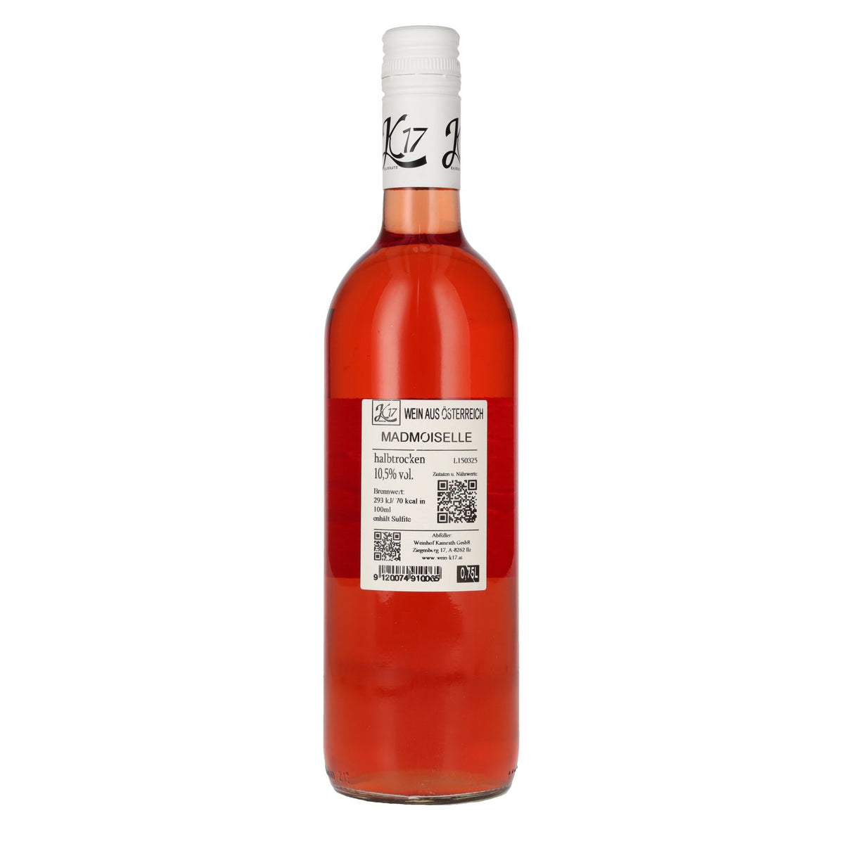 K17 Kainrath MADEMOISELLE 10,5% Vol. 0,75l