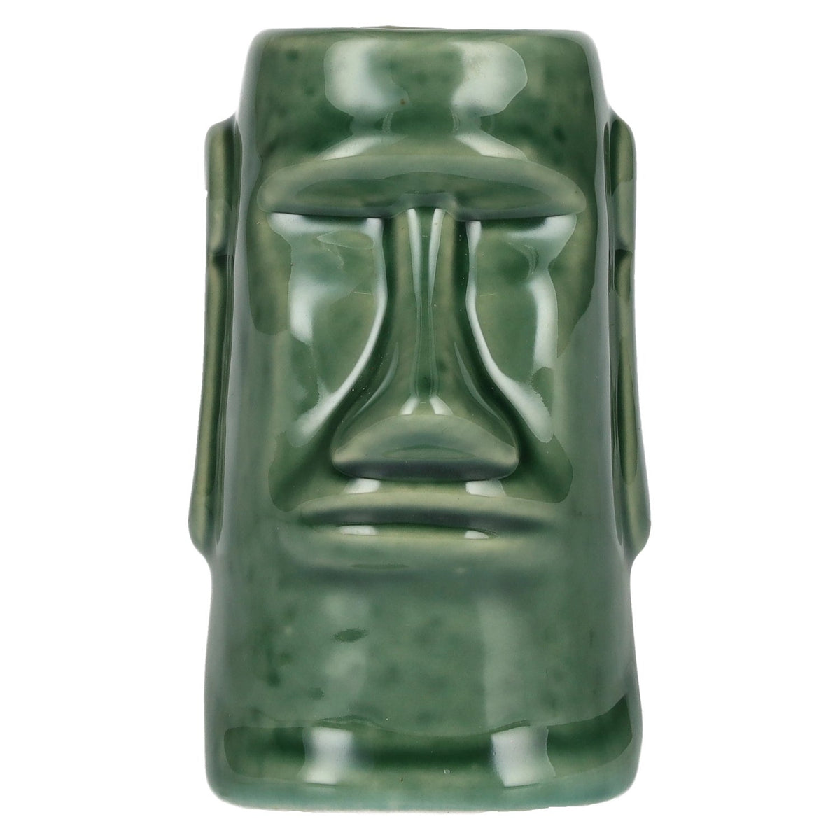 Tiki-beker van keramiek met Moai-motief, 0,075 l
