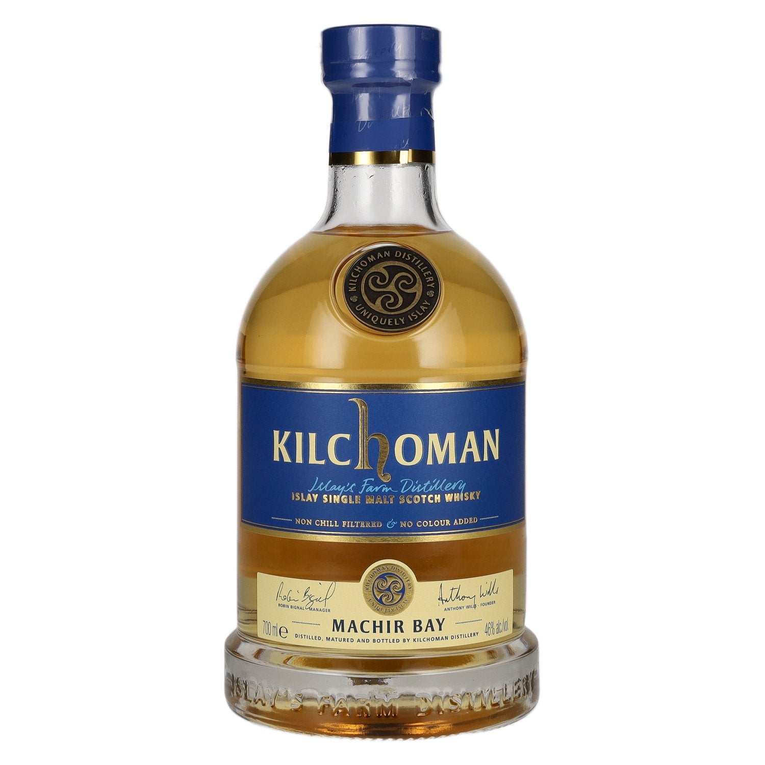 Kilchoman MACHIR BAY, whisky single malt d'Islay, 46 % vol., 0,7 l