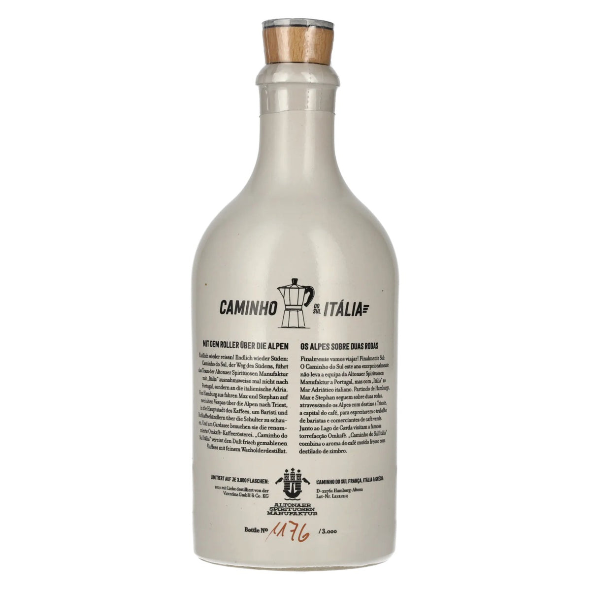 Gin Sul Caminho Do Sul Itália Dry Gin 45% vol. 0,5 l