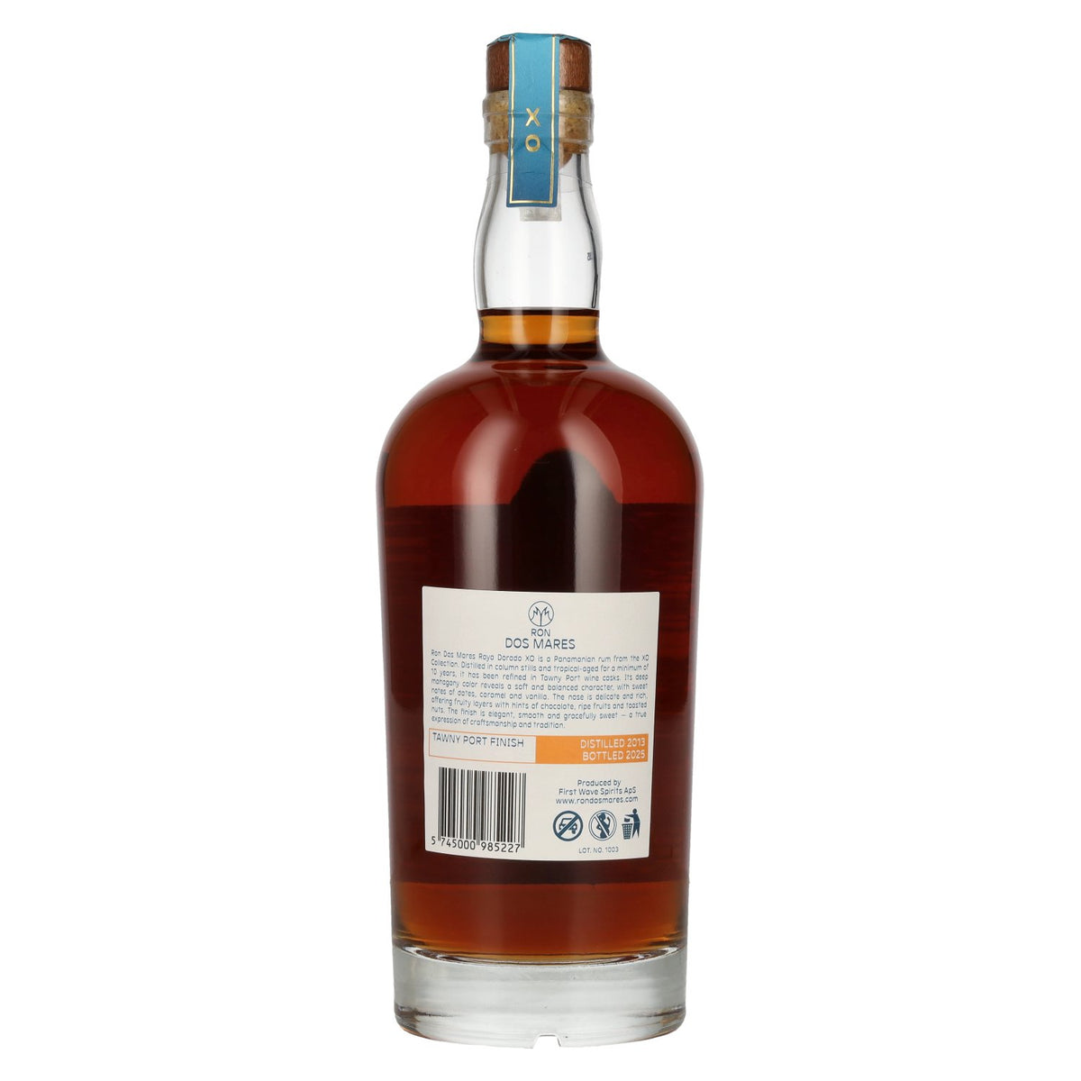 Ron Dos Mares XO Raya Dorada Special Edition 40% Vol. 0,7l