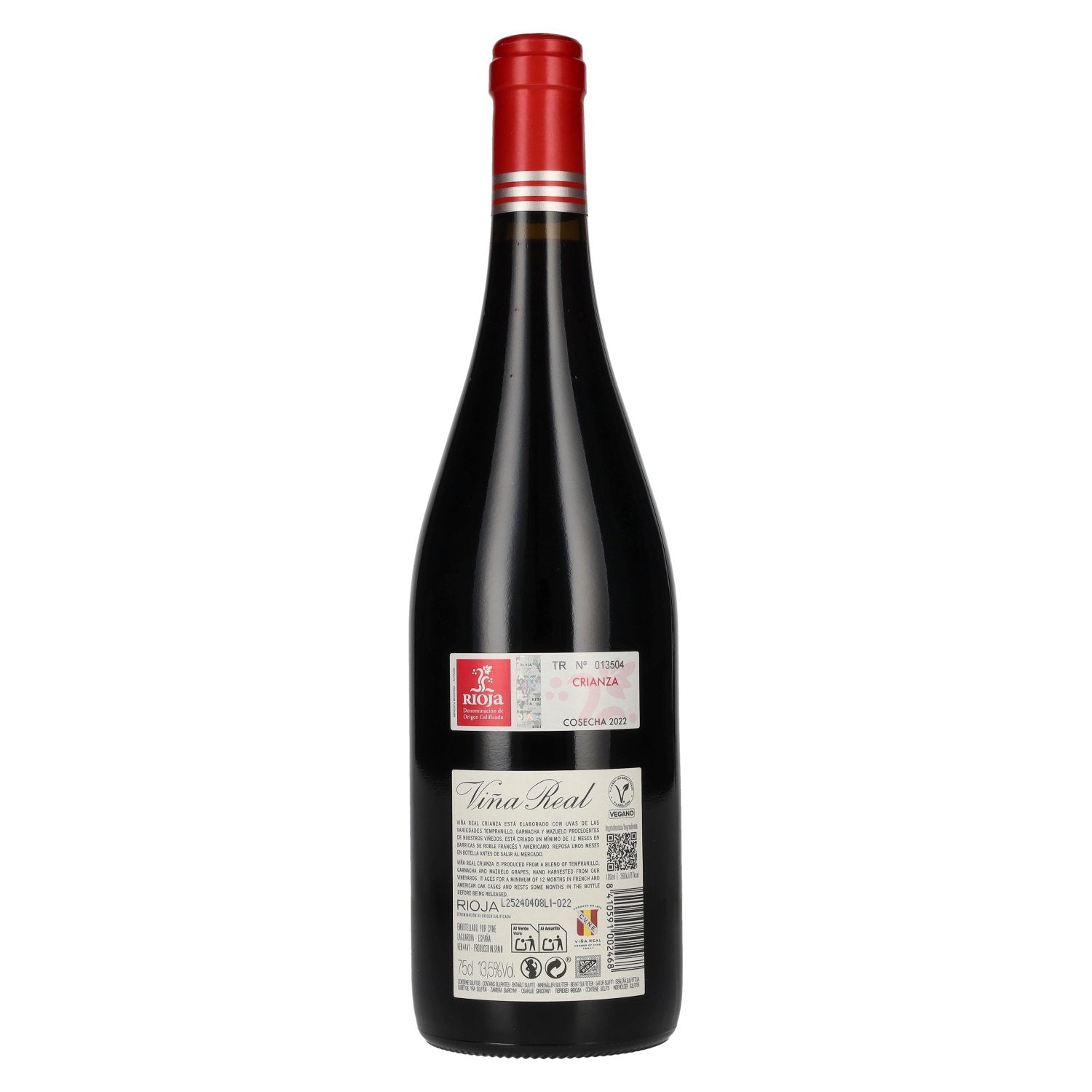Viña Real Rioja Crianza 2022 13,5% vol. 0,75l