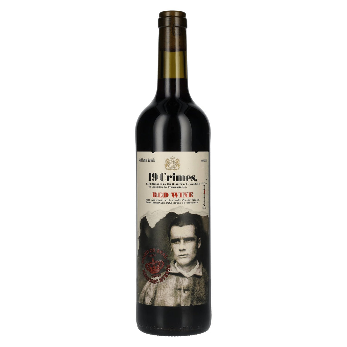 19 Crimes Red Wine 13,5% vol. 0,75l