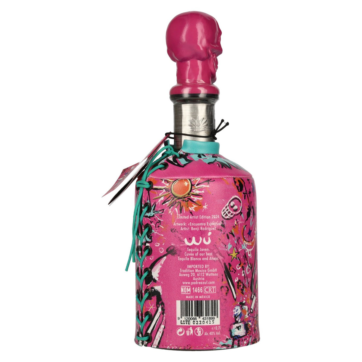 Padre Azul Super Premium Tequila Jóven 100% Agave Artist Edition 2024 40% vol. 0,7 l