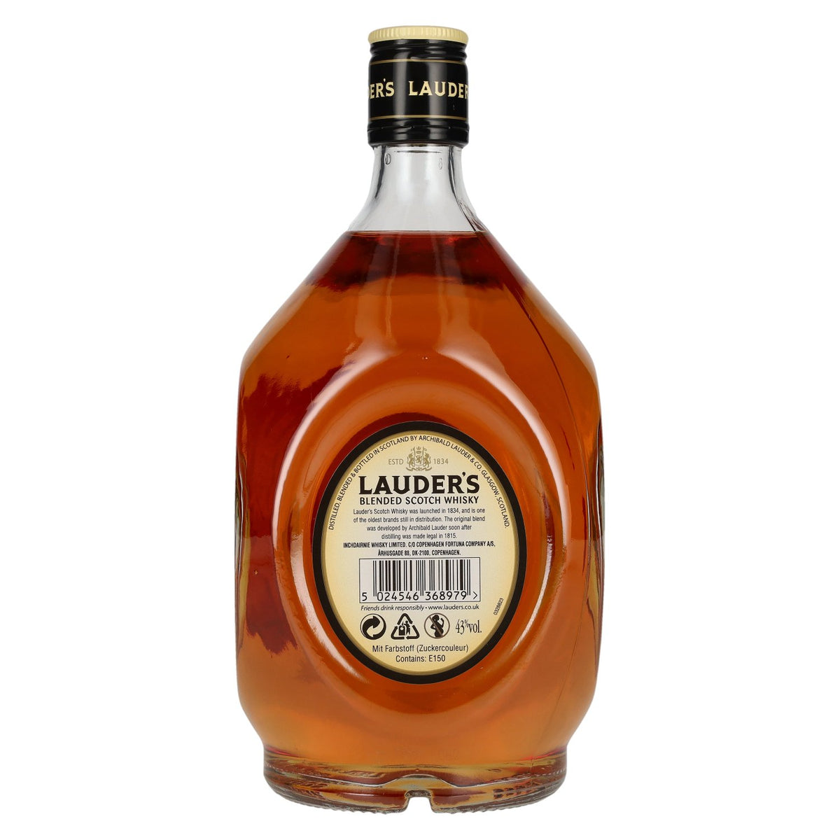 Lauder's Blended Scotch Whisky 43% vol. 1 l