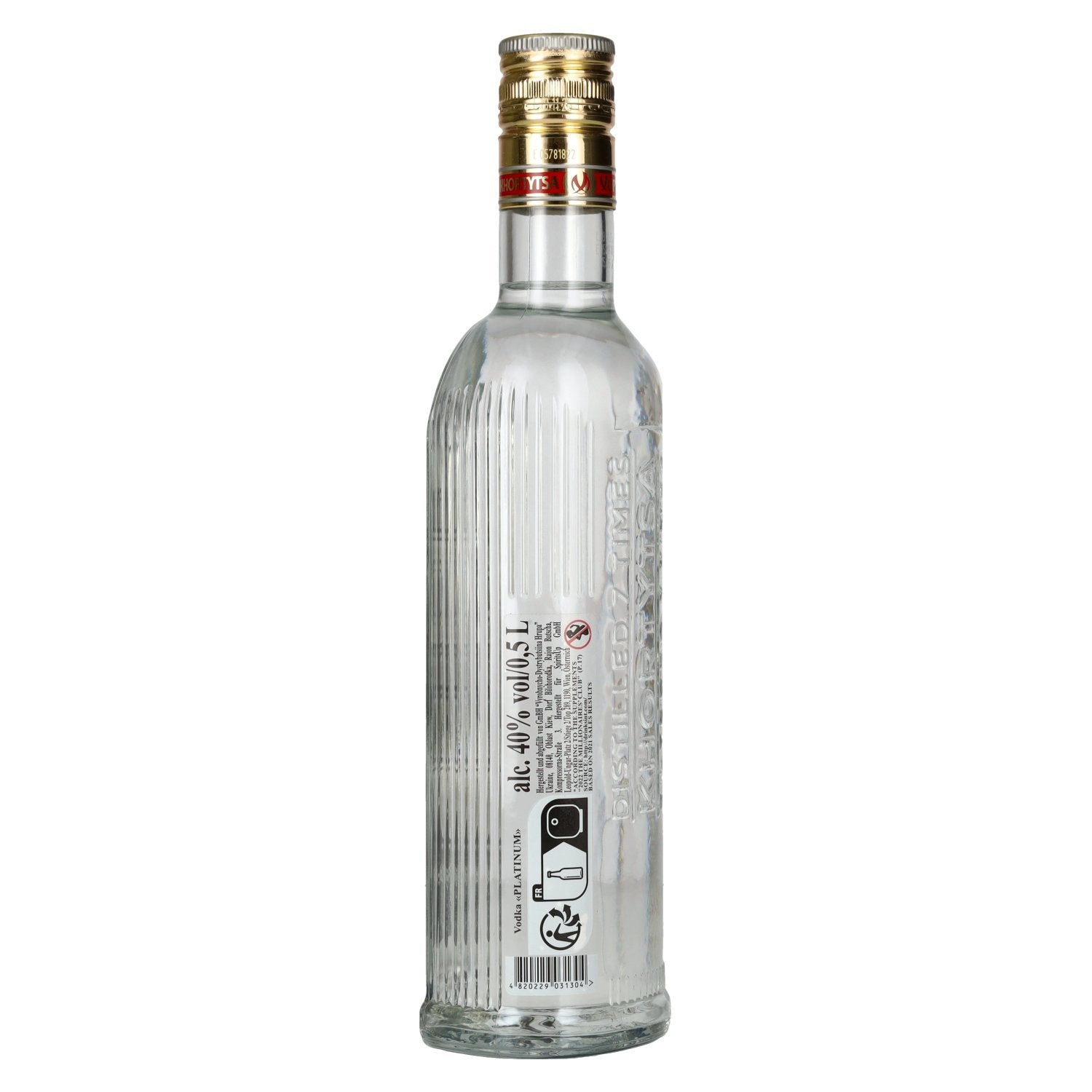 Khortytsa KHOR PLATINUM Wodka 40% Vol. 0,5l