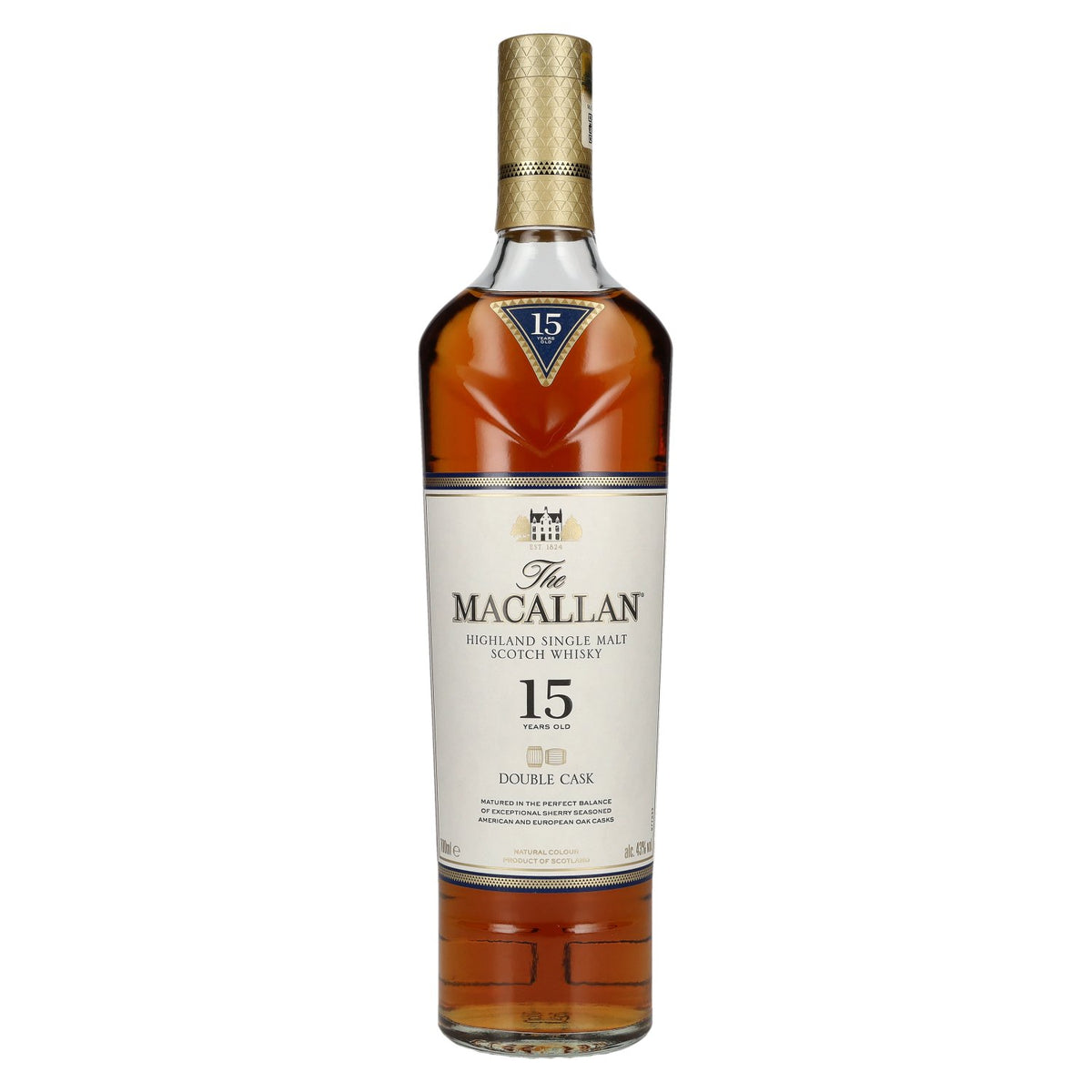The Macallan 15 Years Old DOUBLE CASK 43% vol. 0.7 l