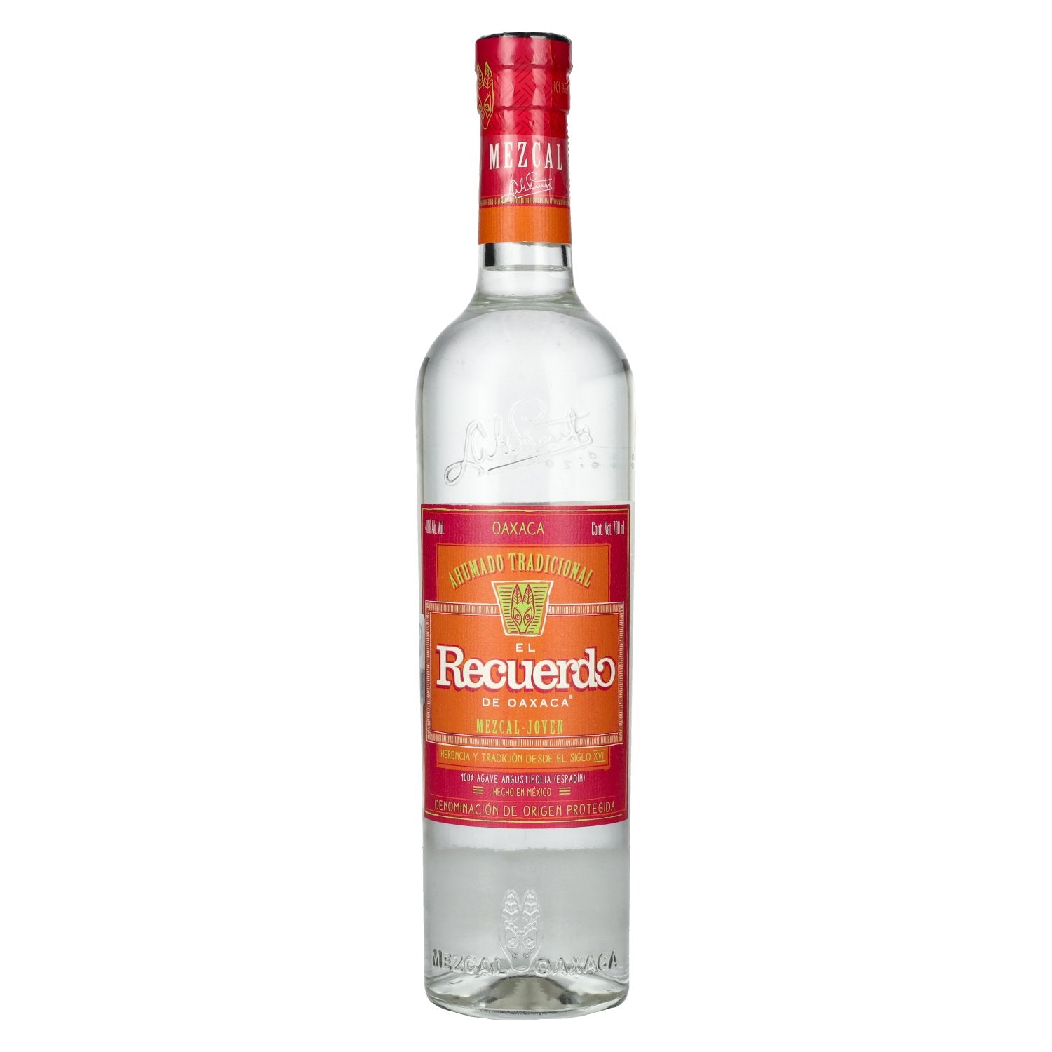 El Recuerdo de Oaxaca Mezcal-Joven 100% Agave Angustifolia DOP 40% Vol. 0,7l