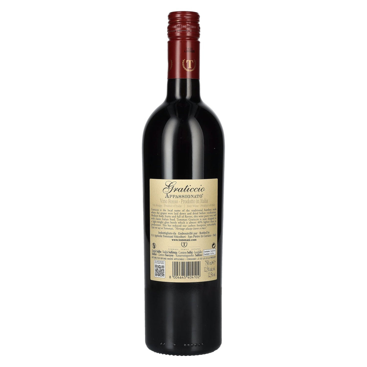 Tommasi Graticcio Appassionato 2022 12,5% Vol. 0,75l