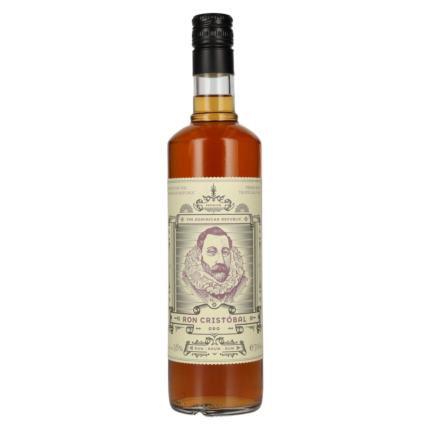 Ron Cristóbal ORO Rhum 38% vol. 0,7l