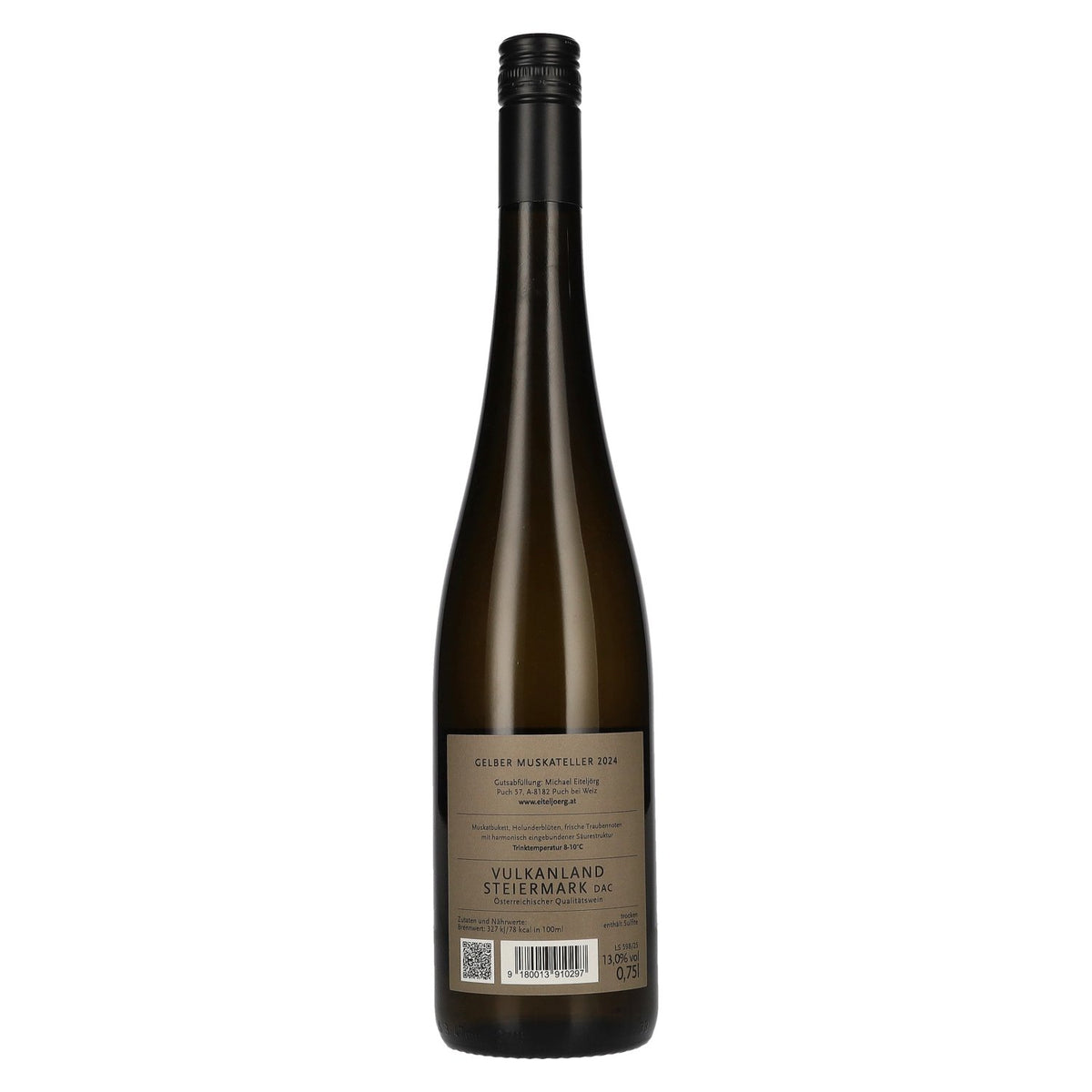 Eiteljörg Yellow Muscat Styria 2024 13% ABV 0.75 l
