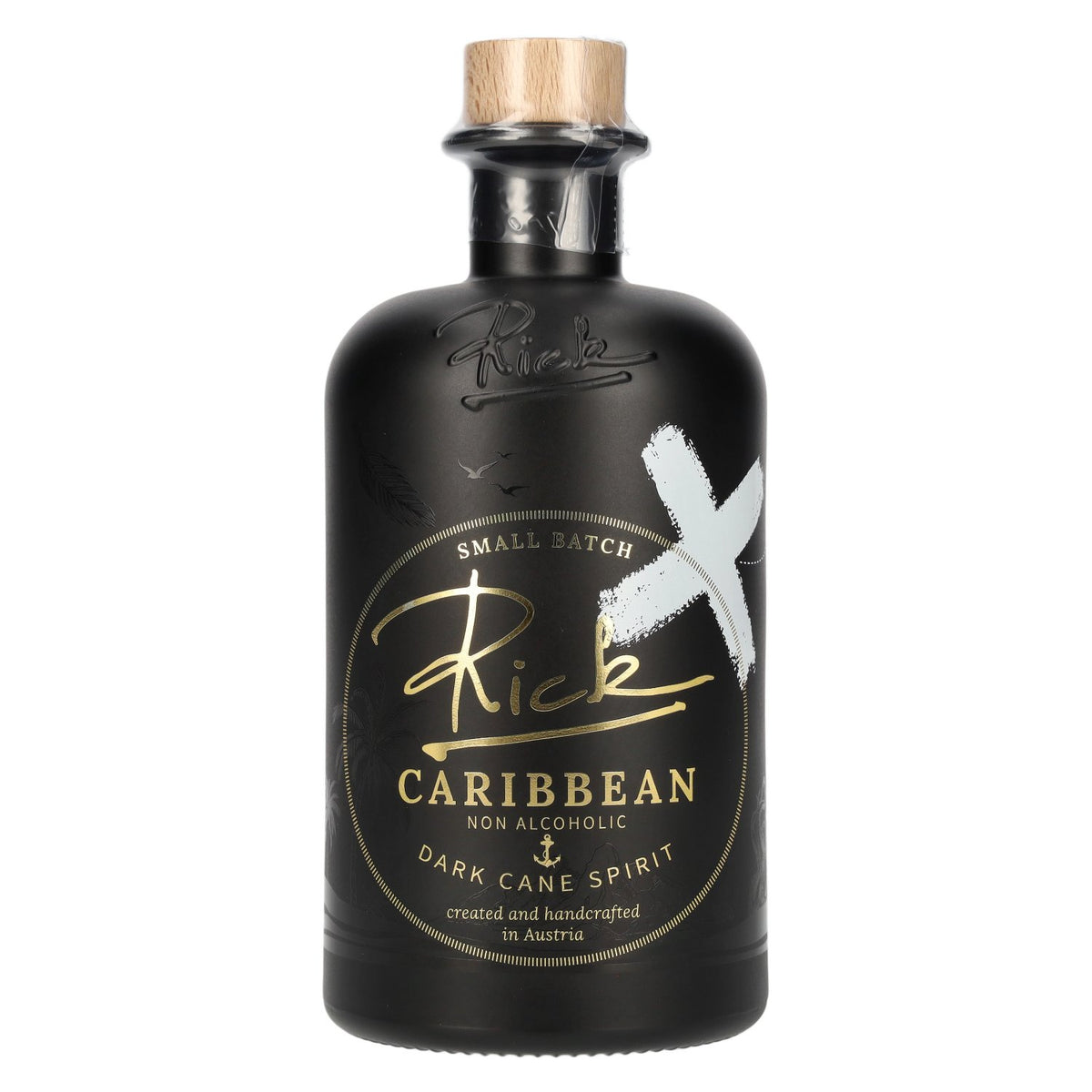 Rick Caribbean Dark Cane Spirit non alkoholic 0,5l