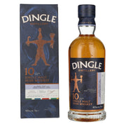 Whisky irlandais single malt Dingle 10 ans d'âge, triple distillation, 46,5 % vol., 0,7 l, dans un coffret cadeau
