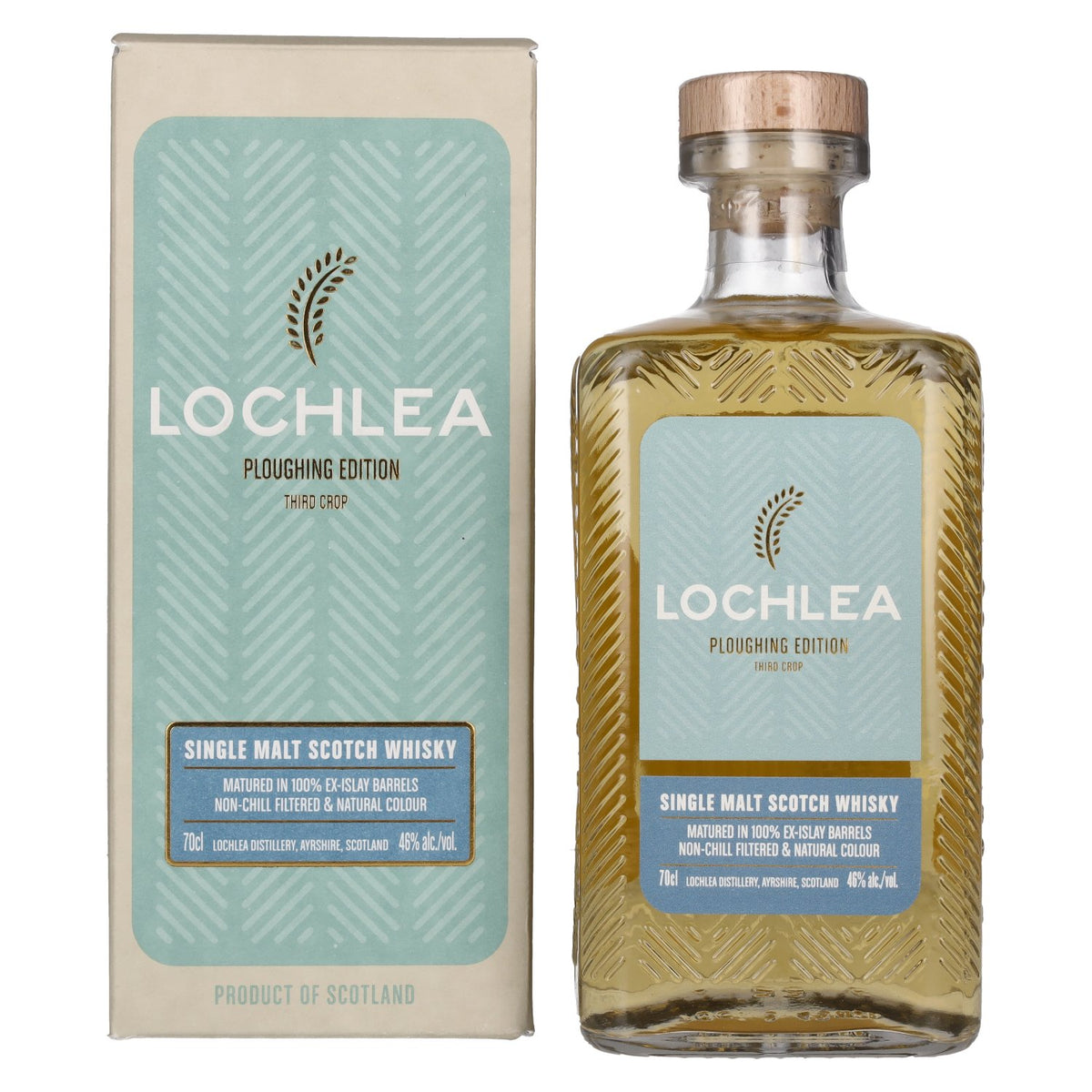 Lochlea PLOUGHING EDITION Third Crop Single Malt Scotch Whisky 46 % vol., 0,7 l, dans un coffret cadeau