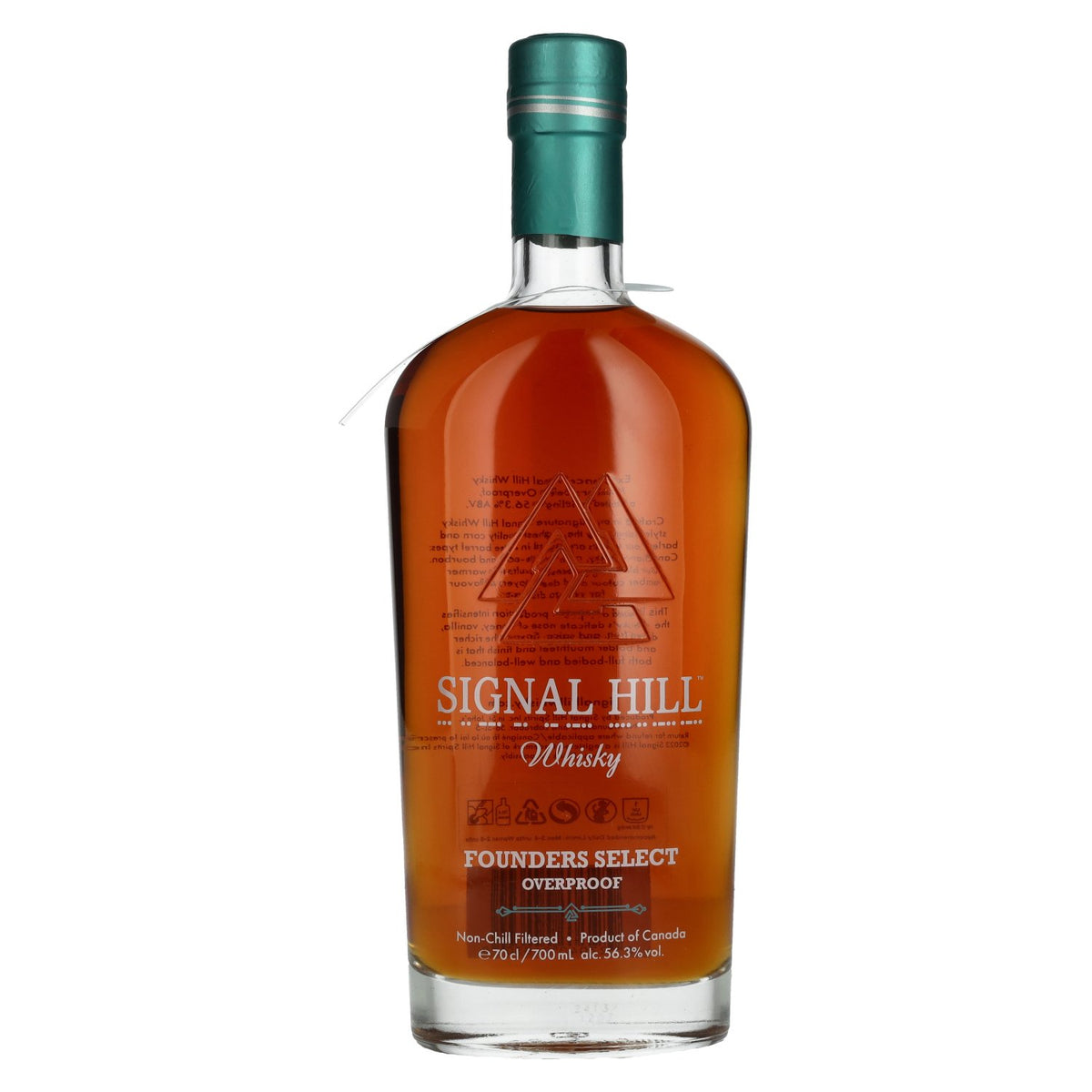 Signal Hill Founders Select Whisky canadien suralcoolisé 56,3 % vol. 0,7 l