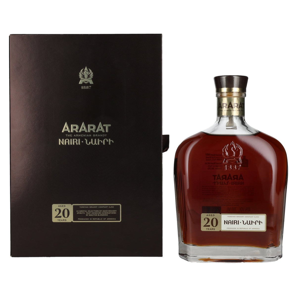 Ararat Nairi 20 Years Old 40% Vol. 0,7l in gift box