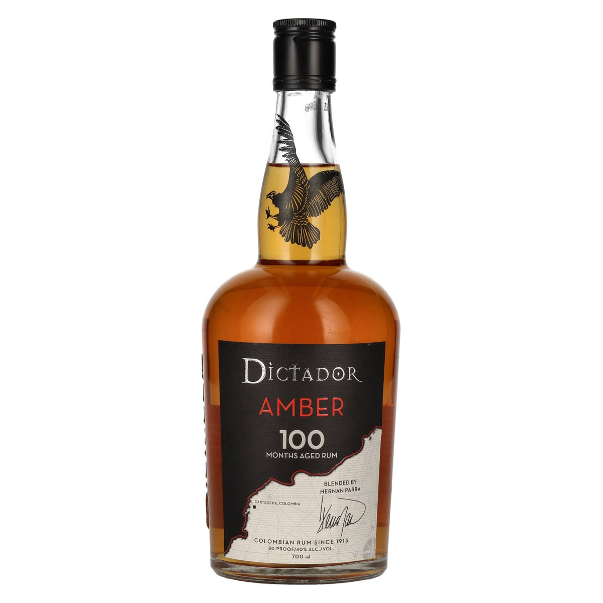 Dictador AMBER 100-Month-Aged Spirit Drink 40% vol. 0.7 l