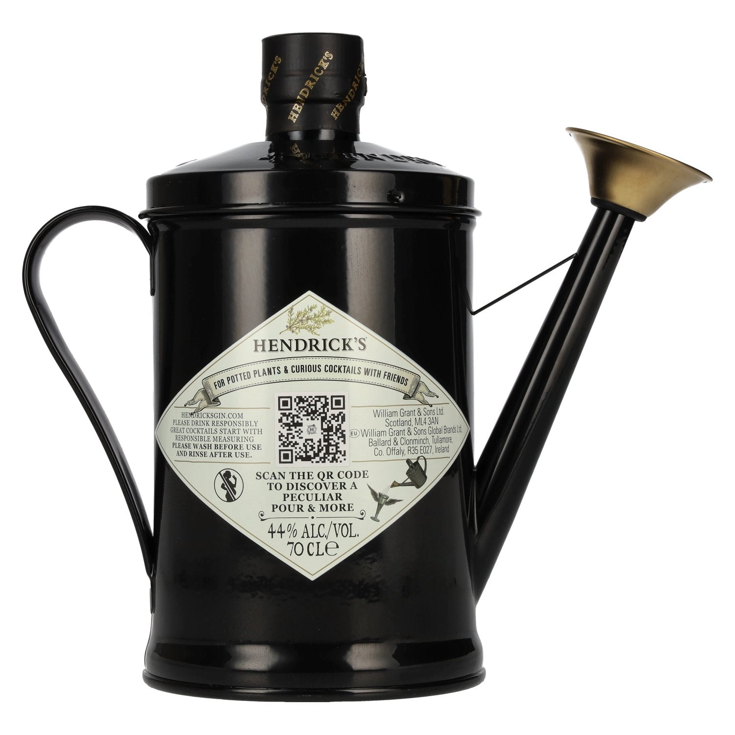 Hendrick's Gin 44% Vol. 0,7l in watering can