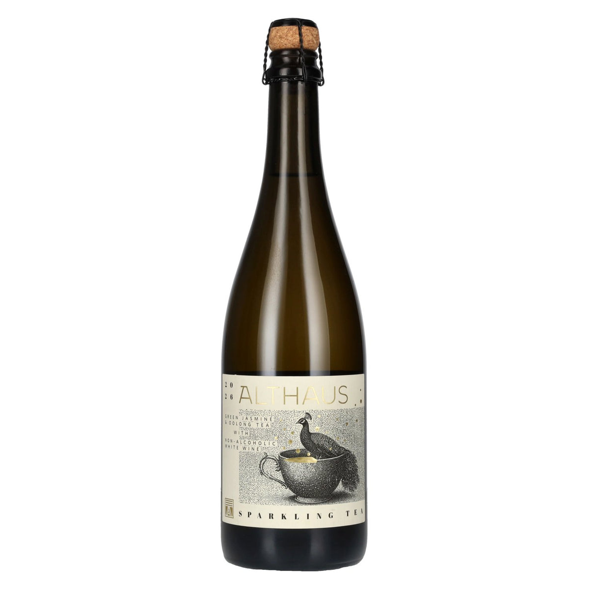 Althaus Tea alcoholvrij Witte Wijn Groene Jasmijn &amp; Oolong Thee 2026 0,75l