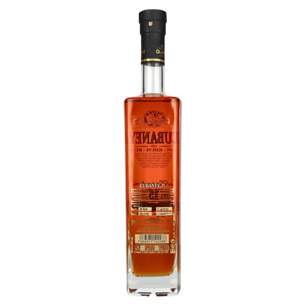 Ron Cubaney ESTUPENDO 15 Sistema Solera 38% vol. 0,7 l