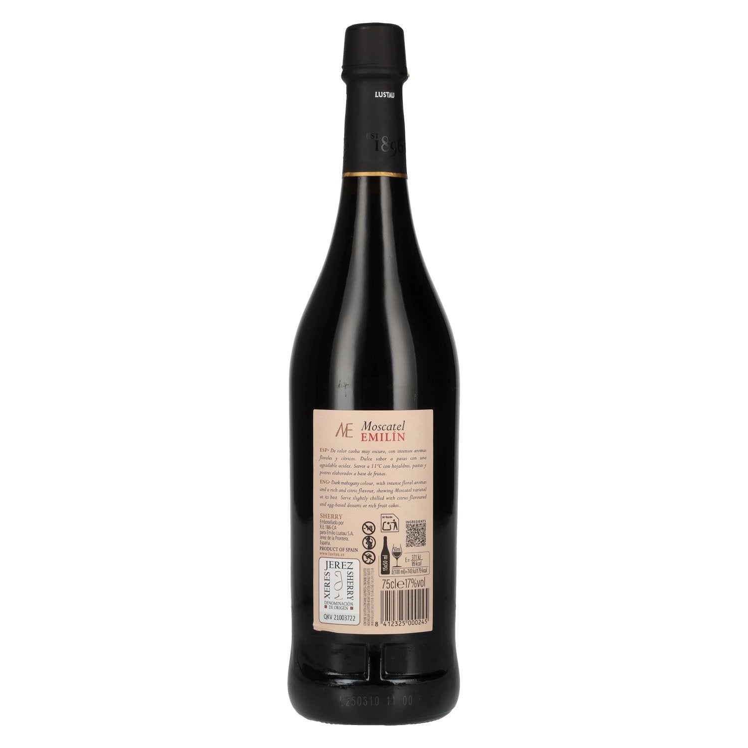 Lustau ME Moscatel EMILÍN Jerez-Xérès-Sherry 17% Vol. 0,75l