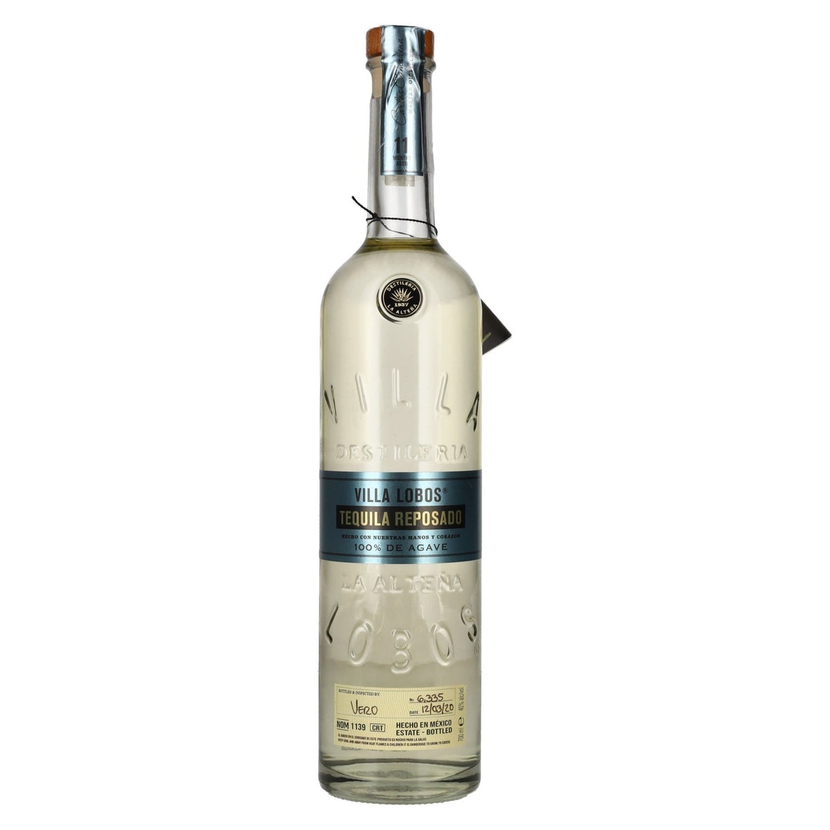 Villa Lobos Reposado 100% de Agave 40% Vol. 0,7l
