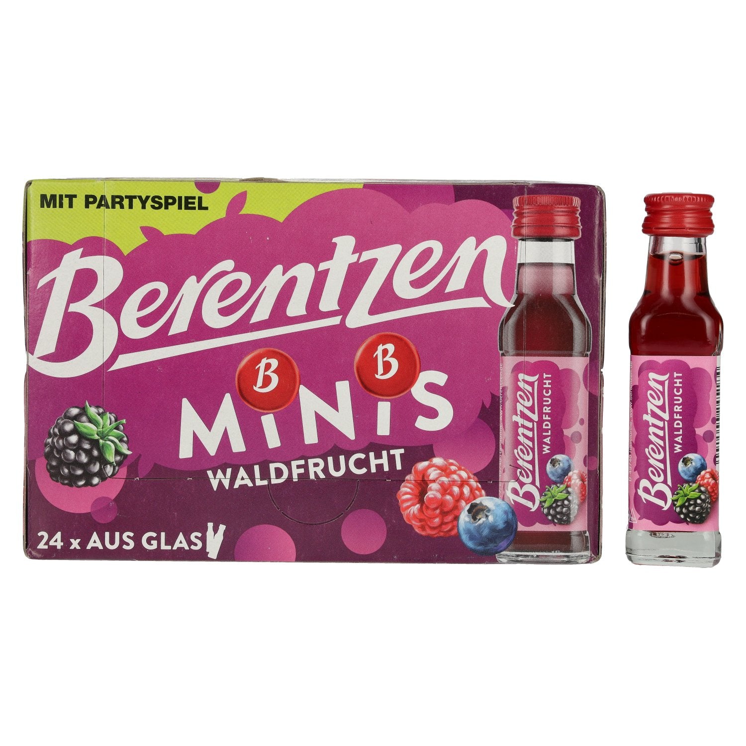 Berentzen Waldfrucht Minis 16% Vol. 24x0,02l