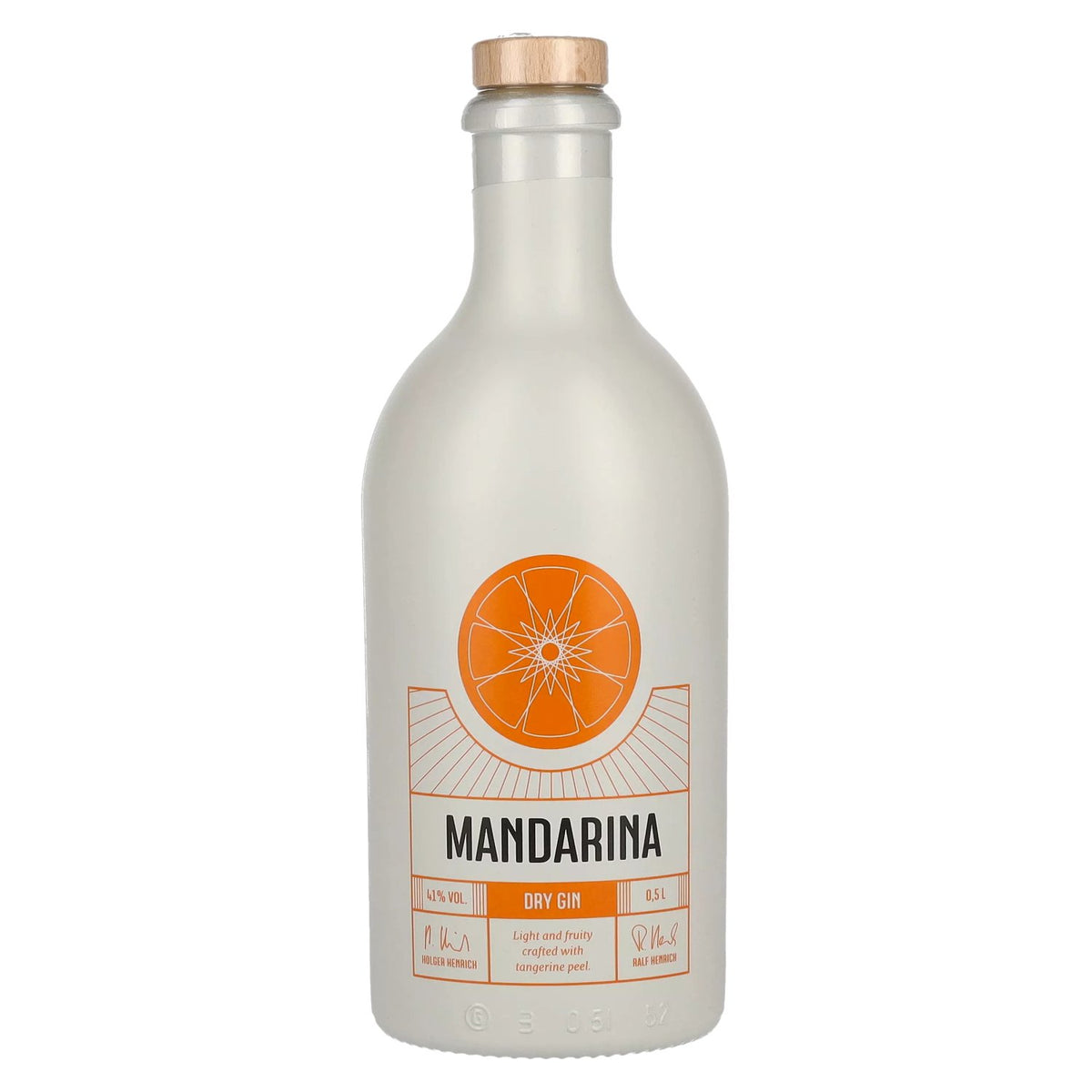 Mandarina Dry Gin 41% vol. 0.5 l