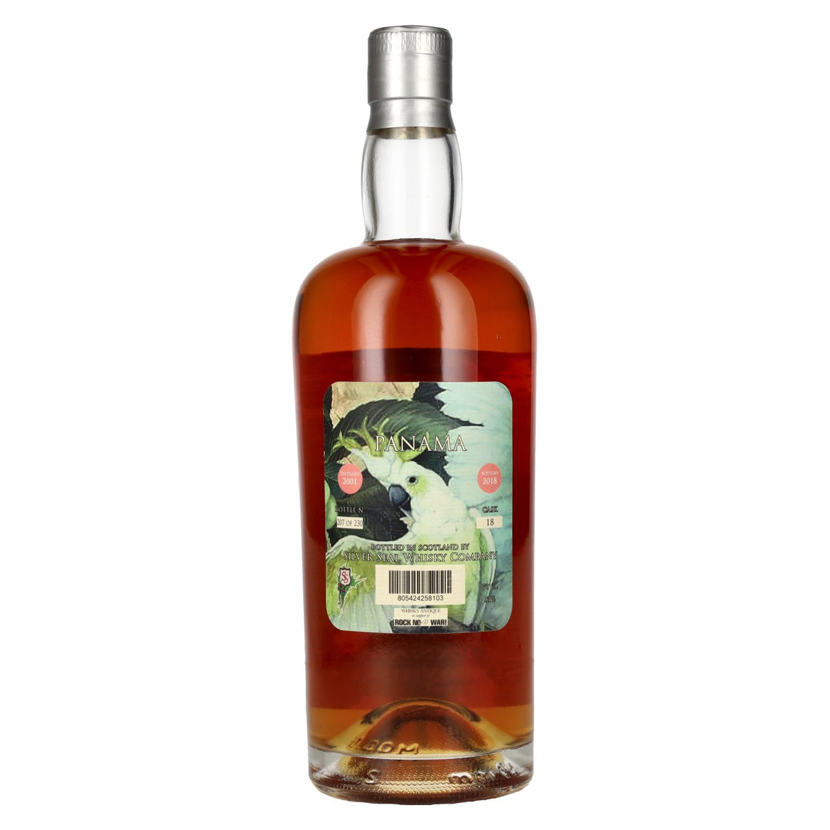 Silver Seal Panama Rum 17 Jaar Oud 2001 51% Vol. 0,7l