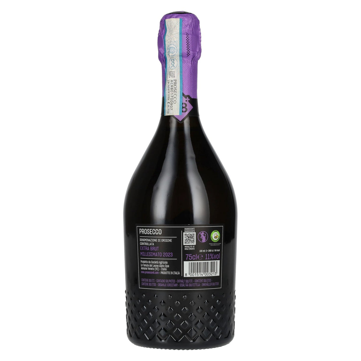 V8+ BRUNO Prosecco Extra Brut Millesimato DOC 2023 11% Vol. 0,75l