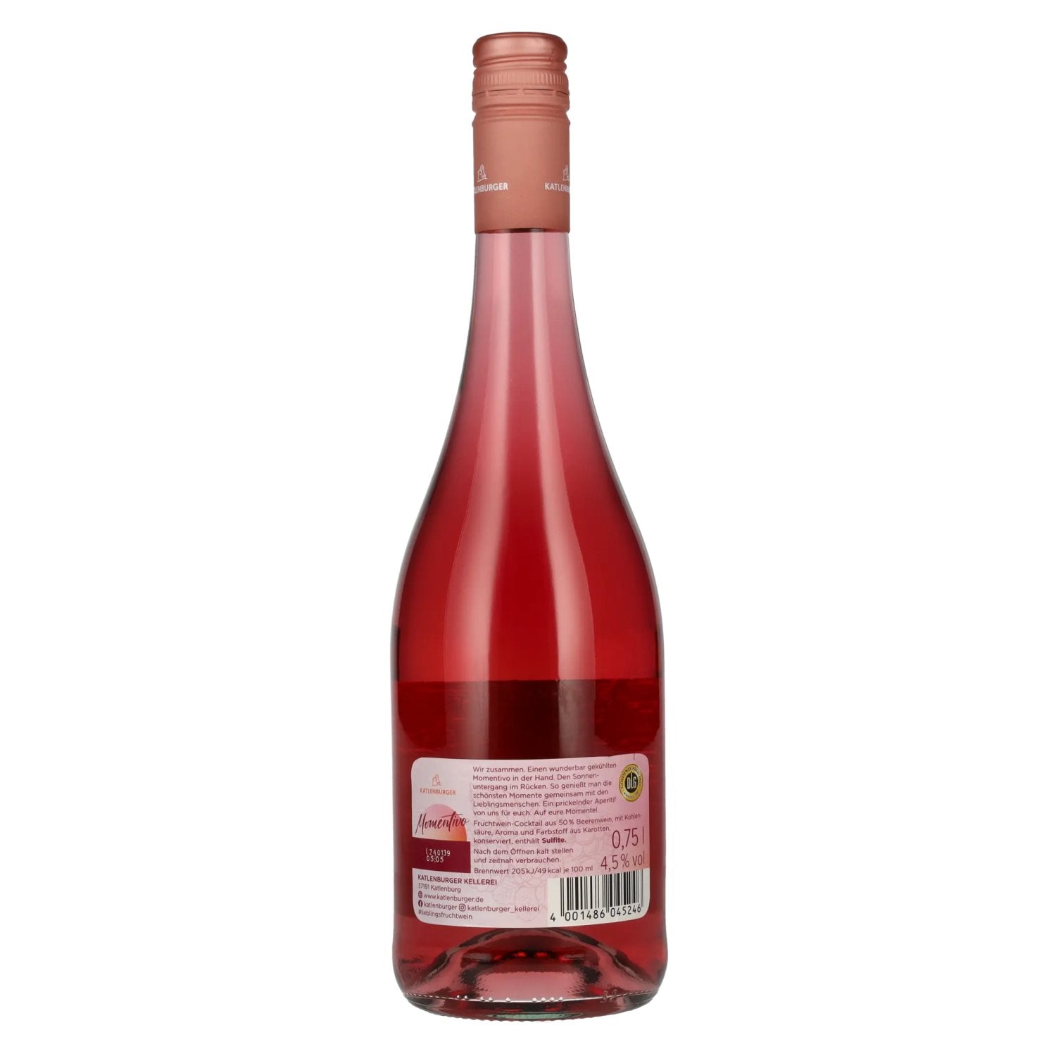 Katlenburger Momentivo Berry Spritz 4,5% vol. 0,75l