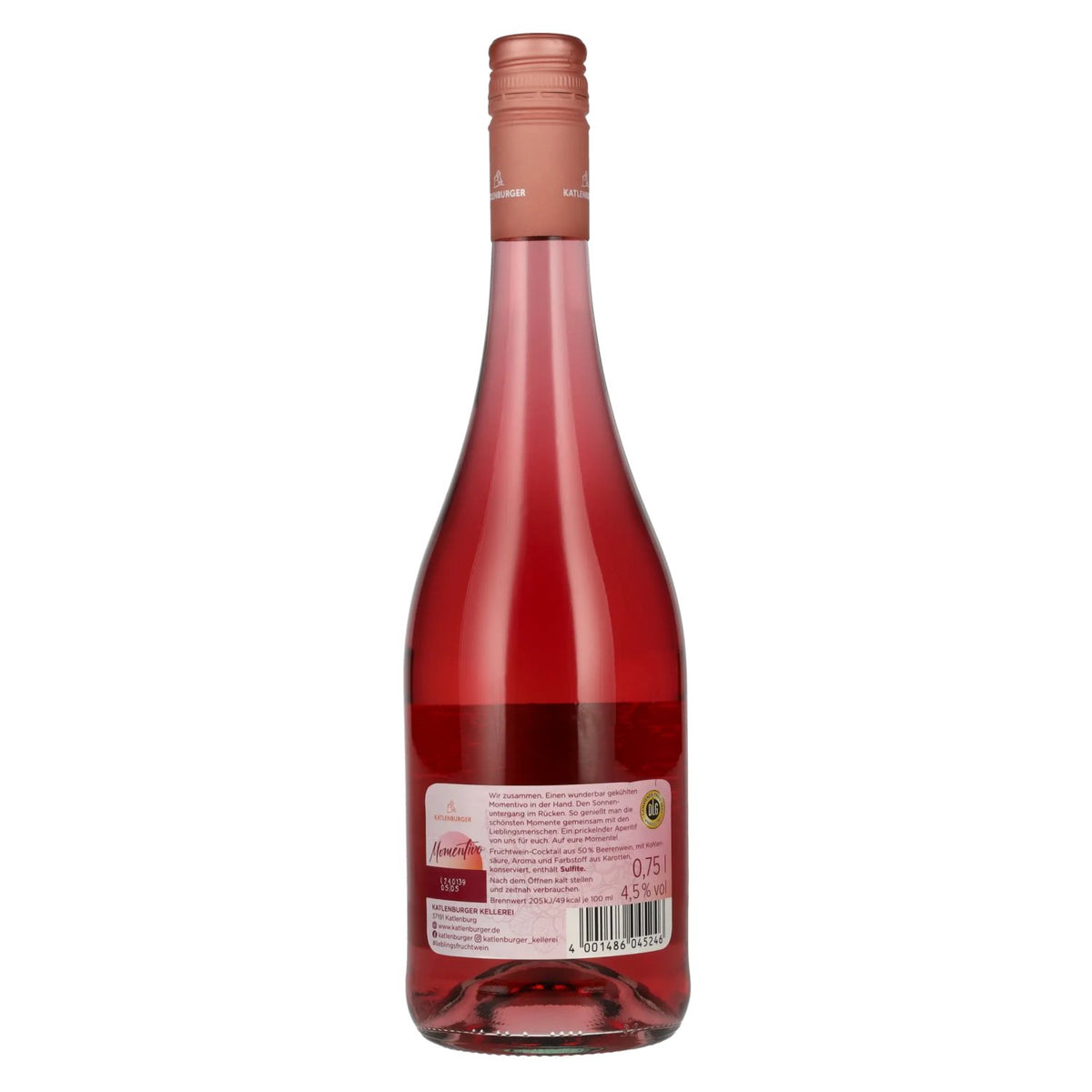 Katlenburger Momentivo Berry Spritz 4,5% Vol. 0,75l