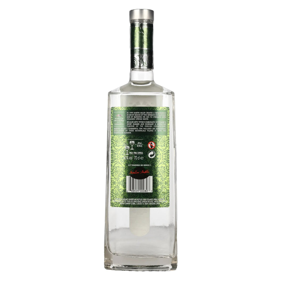 Martin Miller's SUMMERFUL Gin 40% ABV 0.7l