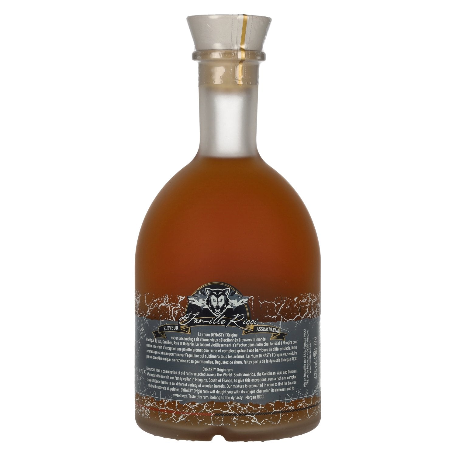 Famille Ricci DYNASTY Rhum Vieux 40% Vol. 0,7l