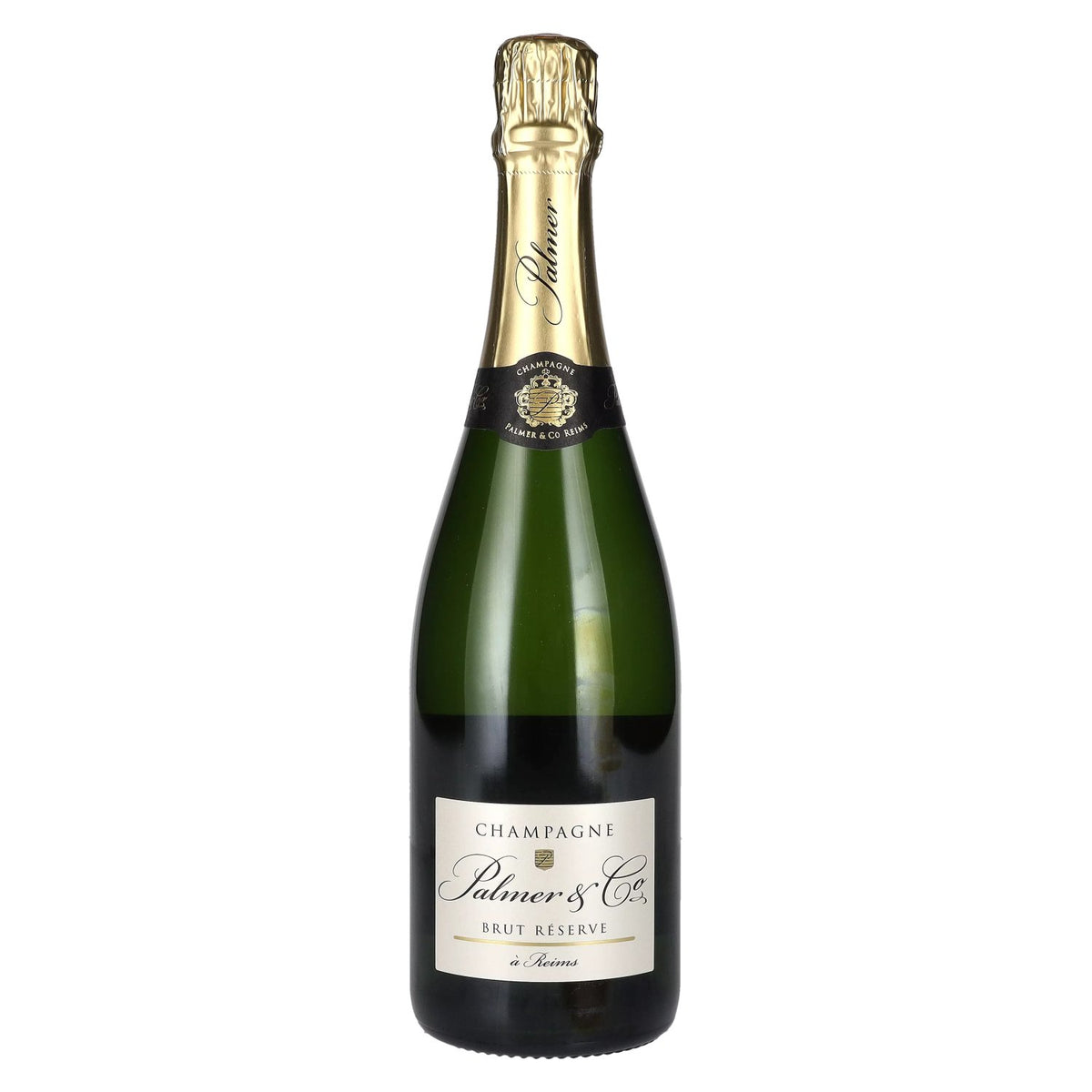 Palmer &amp; Co Champagne Brut Réserve 12% ABV, 0.75 l in a gift box
