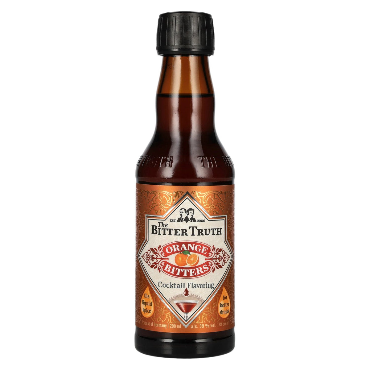 The Bitter Truth Orange Bitters 39 % vol. 0,2 l