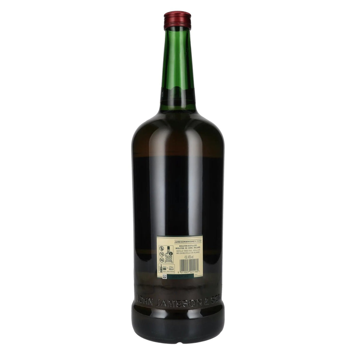 Jameson Triple Distilled Irish Whiskey 40% vol. 4.5 l