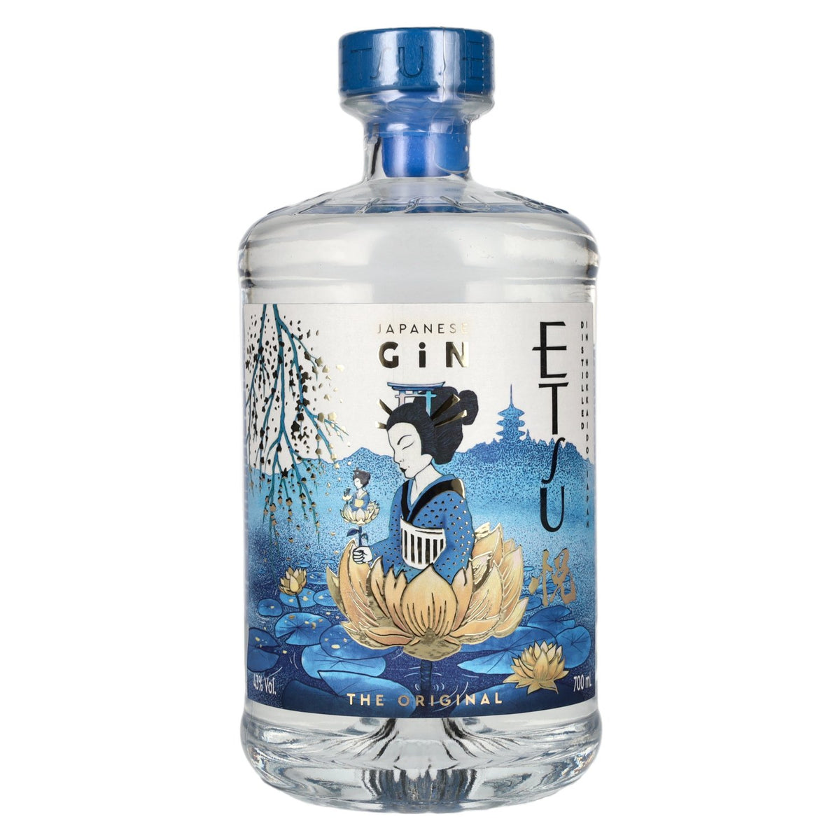 Etsu Japanese Handcrafted Gin The Original 43% Vol. 0,7l