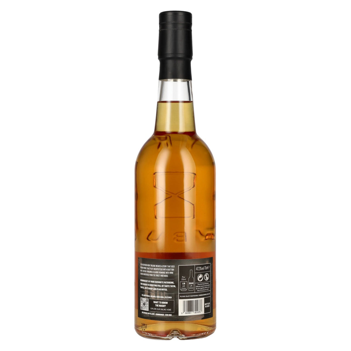Holyrood Distillery NOIR Premier Cru Yeast Single Malt Scotch Whisky 47,2% Vol. 0,7l