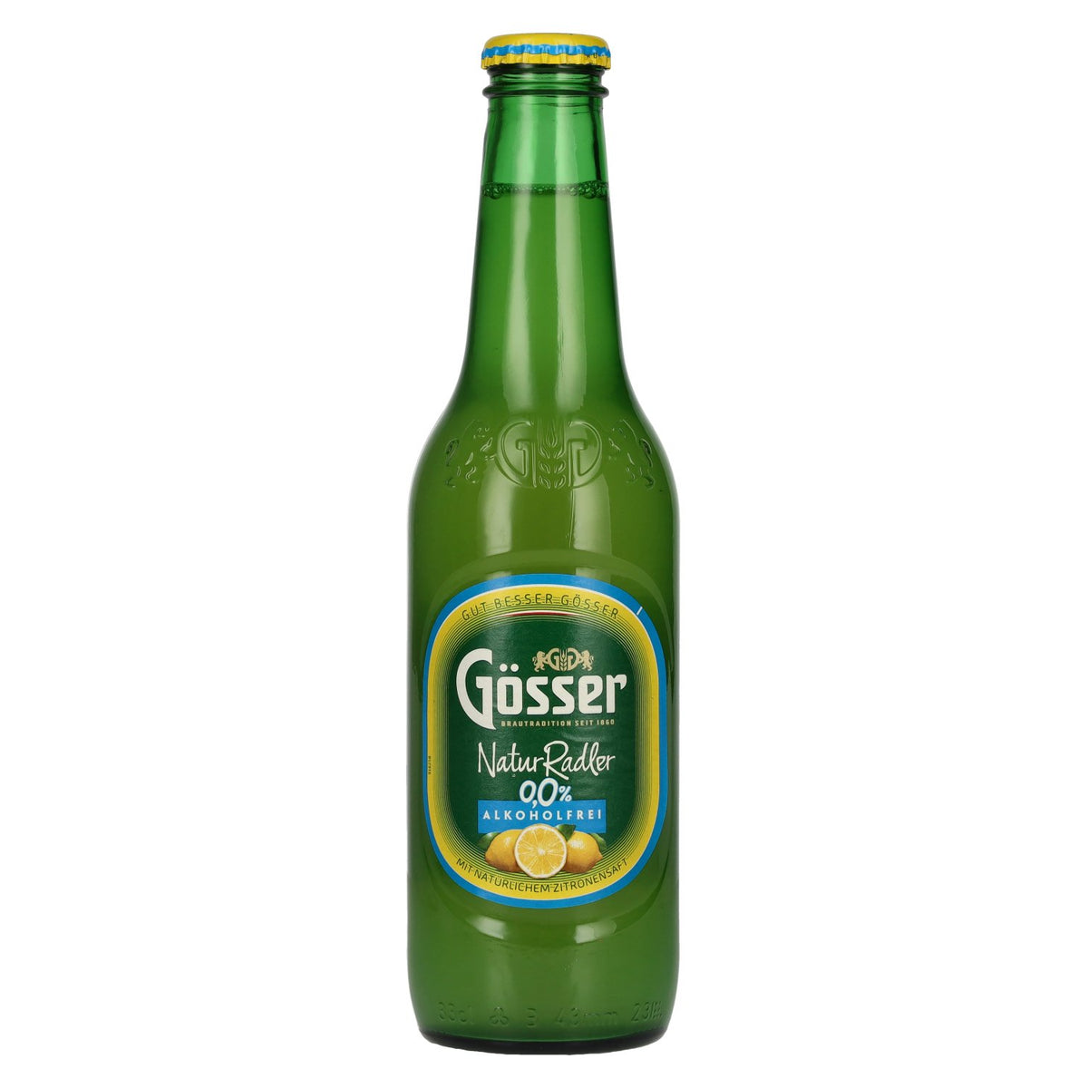 Gösser Natur Radler 0,0% alkoholfrei 0,33l