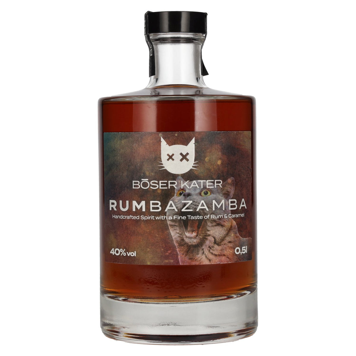 Böser Kater RUMbazamba Caramel Toffee Spirit Drink 40 % vol. 0,5 l