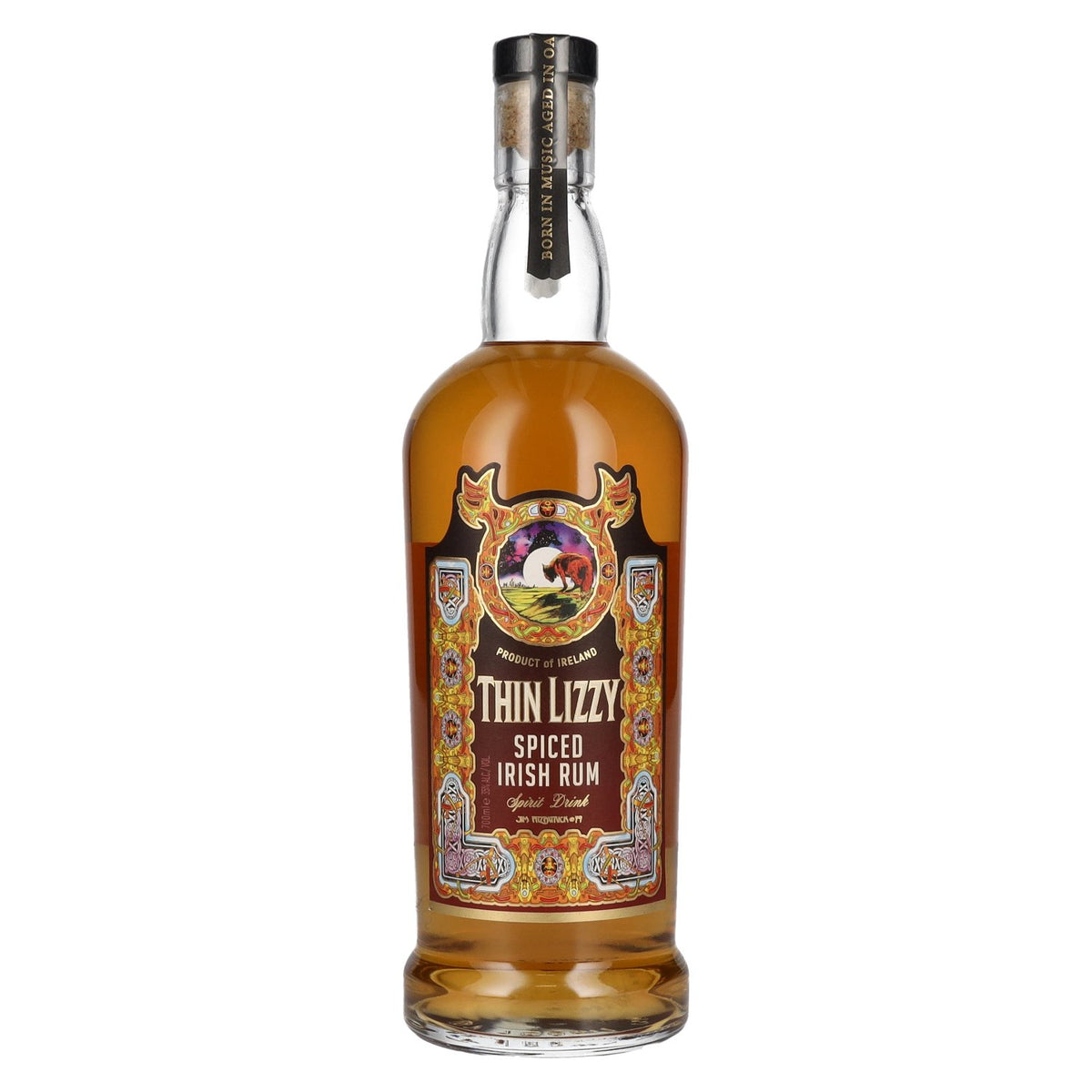 Thin Lizzy Spiced Irish Rum Spirit Drink 35% ABV 0.7l