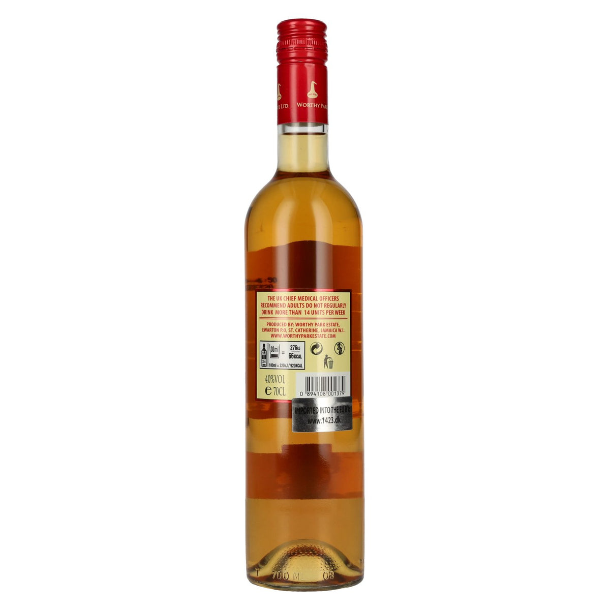 Rum-Bar Worthy Park Estate GOLD Jamaica Rum 40% Vol. 0,7l