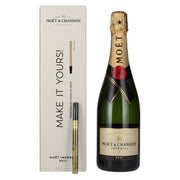 Moët &amp; Chandon Champagne IMPÉRIAL Brut 12% vol. 0.75l in geschenkverpakking met gouden speld