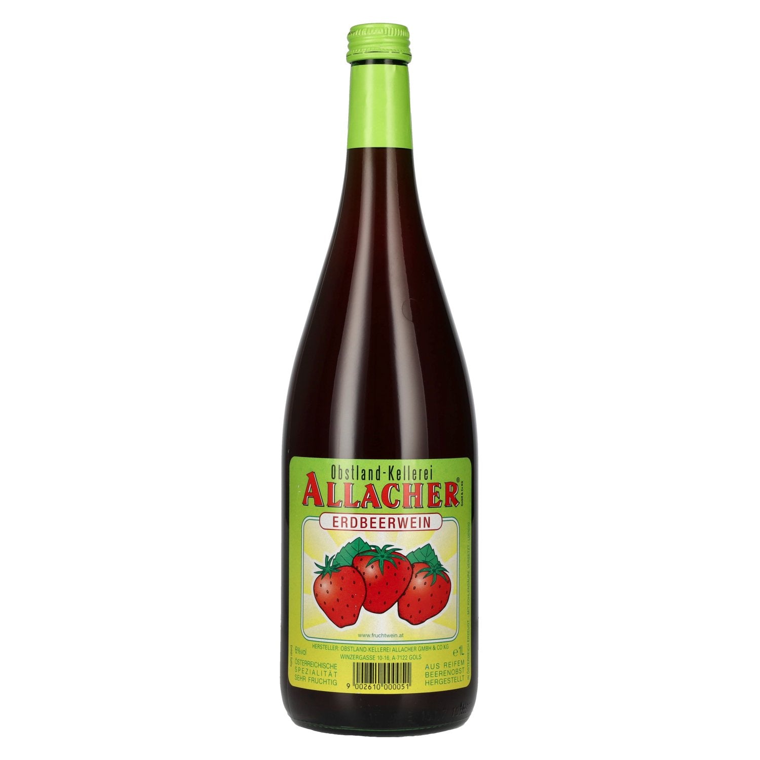 Allacher Strawberry Wine 6% Vol. 1l
