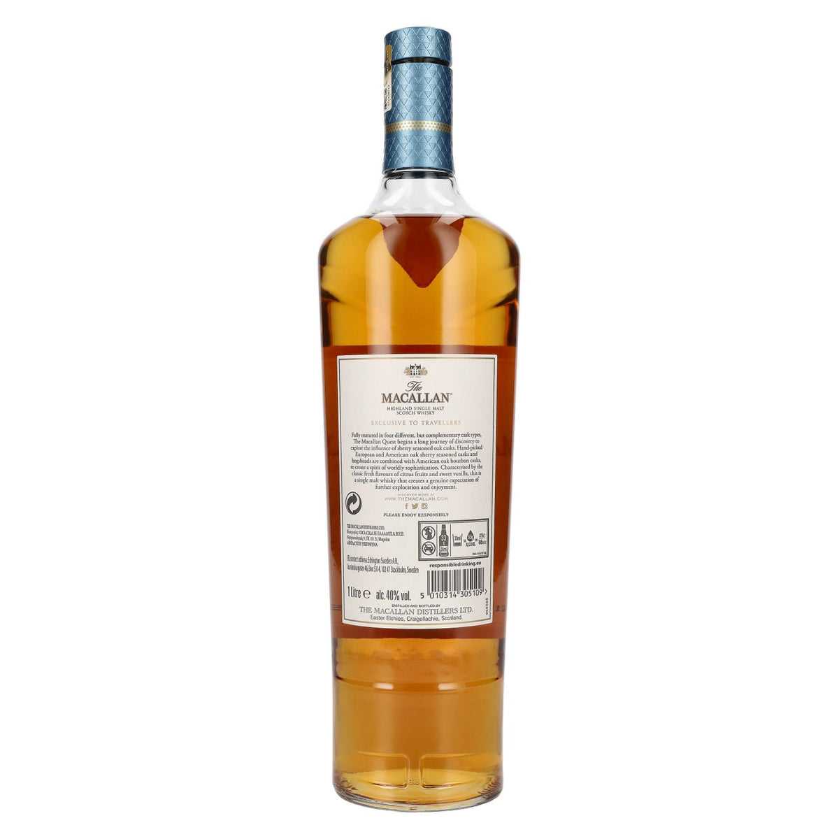 The Macallan QUEST Highland Single Malt 40% vol. 1 litre